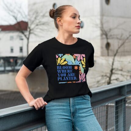 Tricou abstract v2