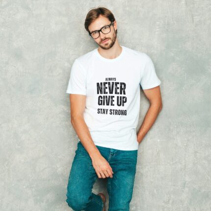Tricou cu mesaj v27