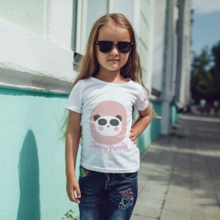 Tricou copii Sleepy panda